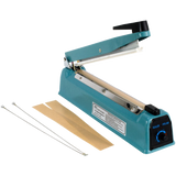 12inch Hand Impulse Sealer Heat Seal Machine Poly Sealing Free Element Grip