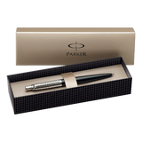 Parker Jotter Red Chrome Trim Ball Pen Gift Boxed