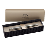 Parker Jotter Red Chrome Trim Ball Pen Gift Boxed