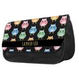 Personalised Golden Retriever Pup Pencil Make Up Case